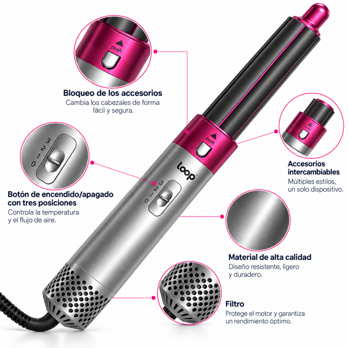 Cepillo Air Style Loop™